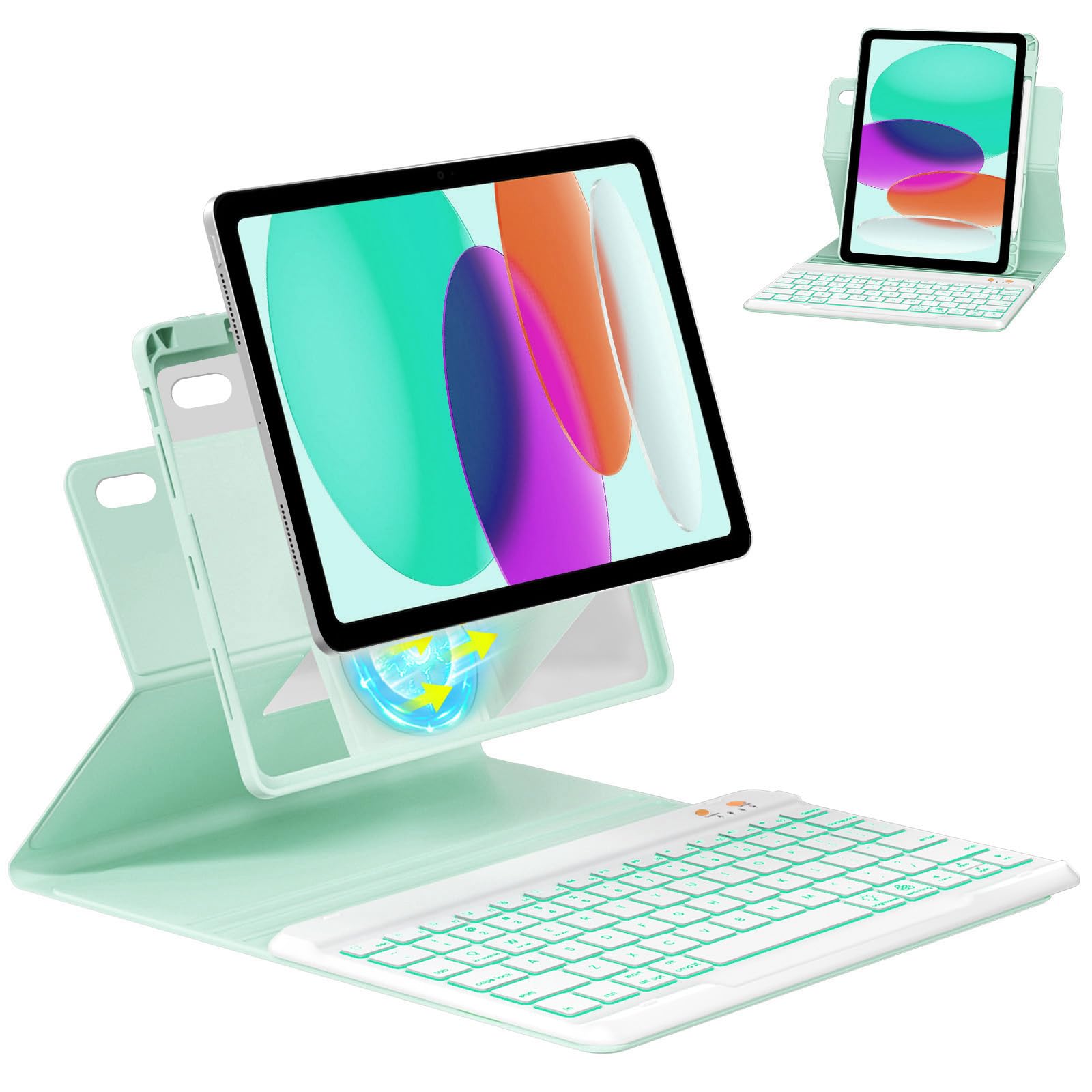Amazon.co.jp: OPAKIT 360 Rotate キーボードケース iPad 第10世代